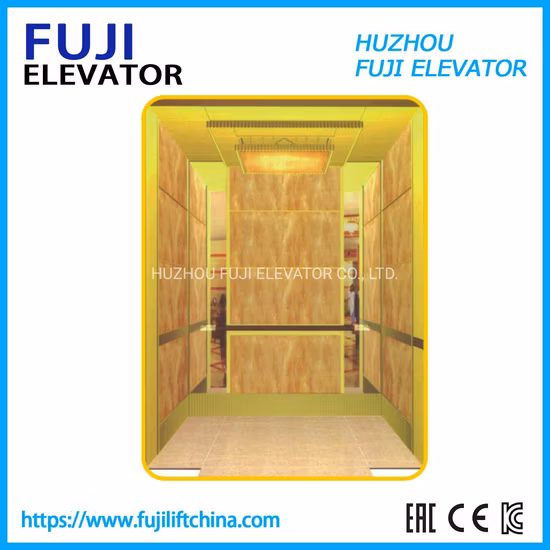 Elevador de passageiros de fábrica da FUJI China Elevadores residenciais com preço barato Controle Vvvf Elevador residencial