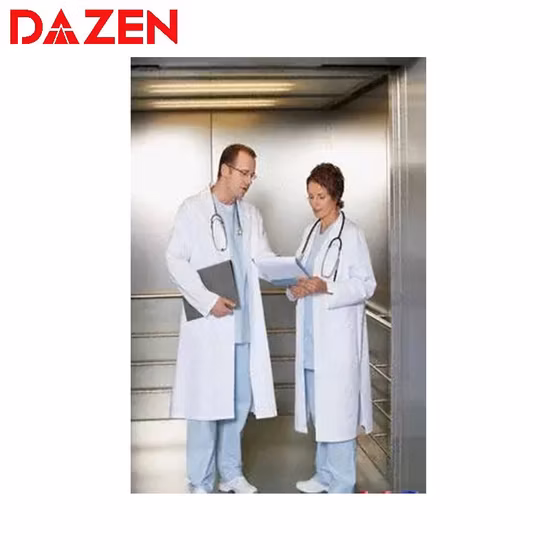 21 People 1600kg Bed Elevator Used for Hospital with Machine Room