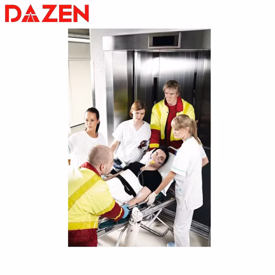 21 People 1600kg Bed Elevator Used for Hospital with Machine Room